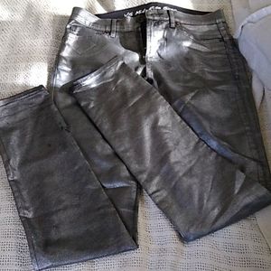 Victoria's Secret bright silver Siren sample pants